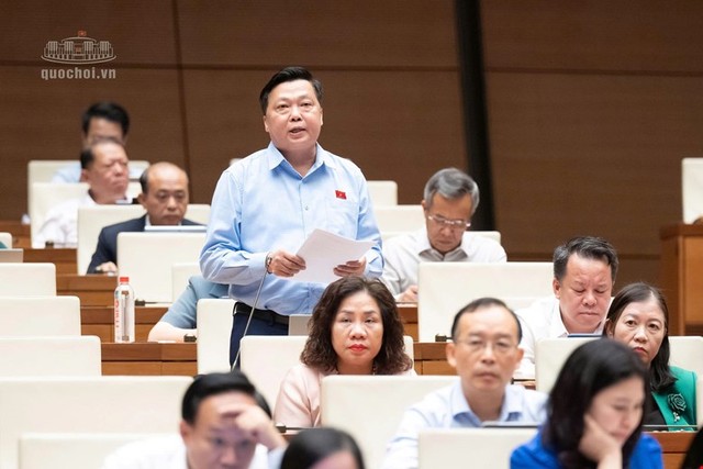 Đại biểu Phạm Hùng Thắng (đoàn Ninh Bình) Đại biểu Phạm Hùng Thắng (đoàn Ninh Bình)