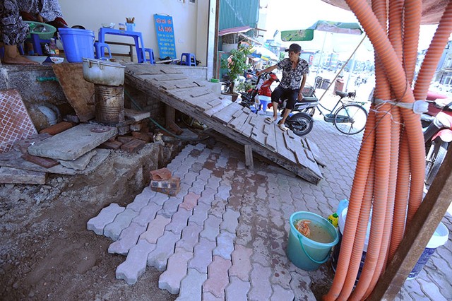 Nhà bỗng thành hầm chui trên đường nghìn tỷ tại Hà Nội ảnh 11