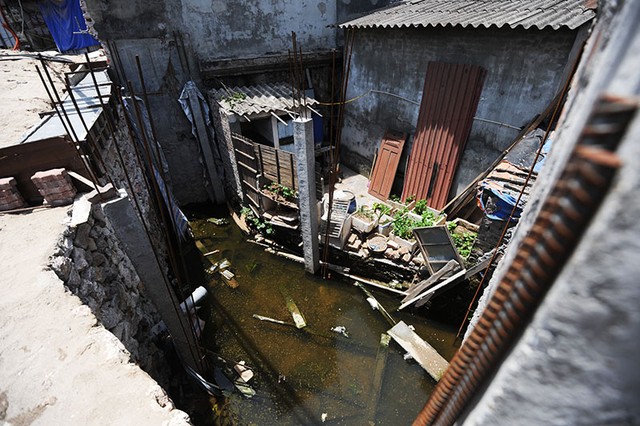 Nhà bỗng thành hầm chui trên đường nghìn tỷ tại Hà Nội ảnh 9