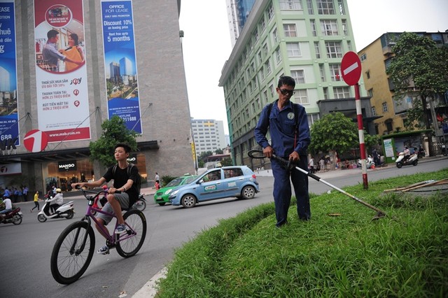 Hà Nội cắt cỏ trở lại: Người dân đỡ cảnh bị cỏ bít lối ảnh 10