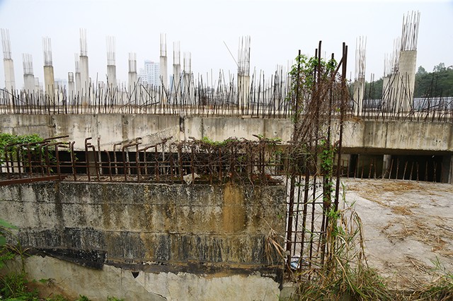 Cận cảnh dự án trung tâm thương mại Ciputra bỏ hoang suốt 7 năm  ảnh 4