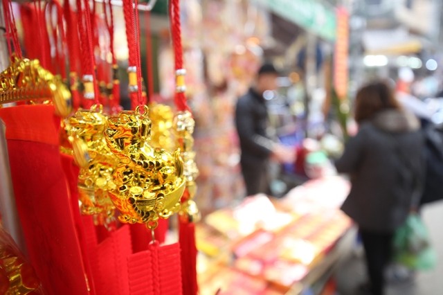 Hình ảnh linh vật năm mới xuất hiện khắp phố Hà Nội ảnh 4