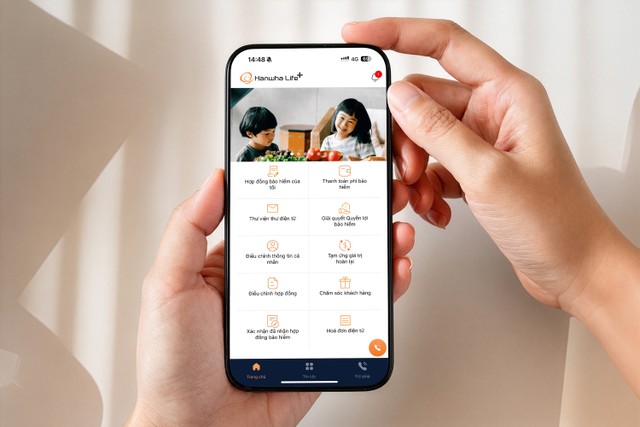 Ứng dụng Hanwha Life+ giúp khách hàng trải nghiệm thuận tiện hơn Ứng dụng Hanwha Life+ giúp khách hàng trải nghiệm thuận tiện hơn