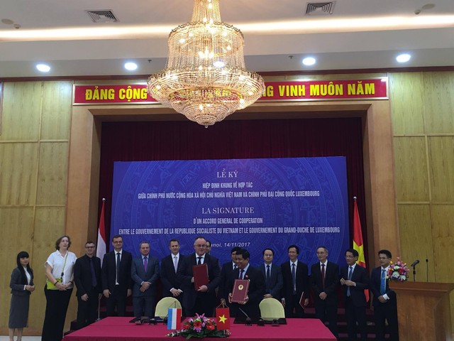 Việt Nam và Luxambourg ký Hiệp định khung hợp tác song phương ảnh 1
