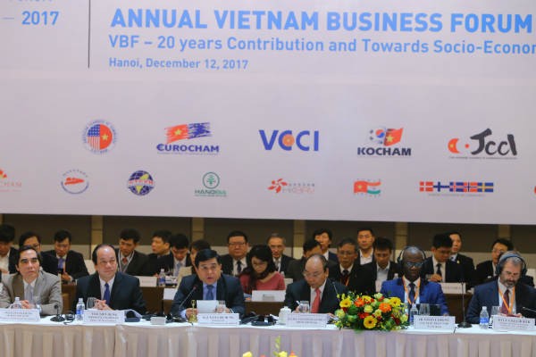 VBF 2017: Doanh nghiệp kỳ vọng lớn vào cải thiện môi trường kinh doanh ảnh 3