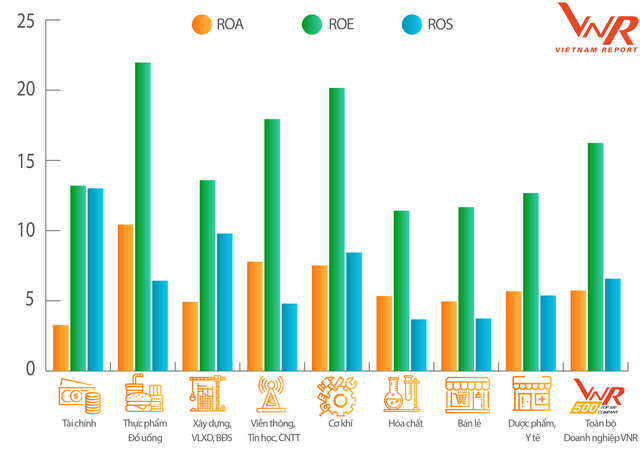 Một số chỉ tiêu về hiệu quả kinh doanh của những ngành hàng chính