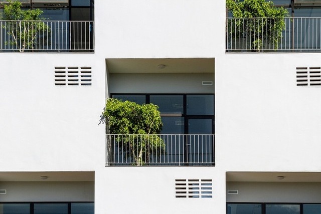 Toàn cảnh tòa nhà xanh có thiết kế độc đáo tại Đại học FPT ảnh 6 Toàn cảnh tòa nhà xanh có thiết kế độc đáo tại Đại học FPT ảnh 6