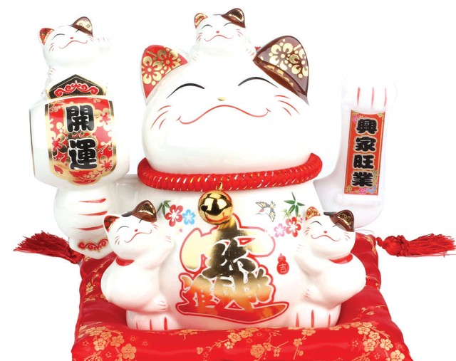 “Duyên” của mèo thần tài ảnh 1