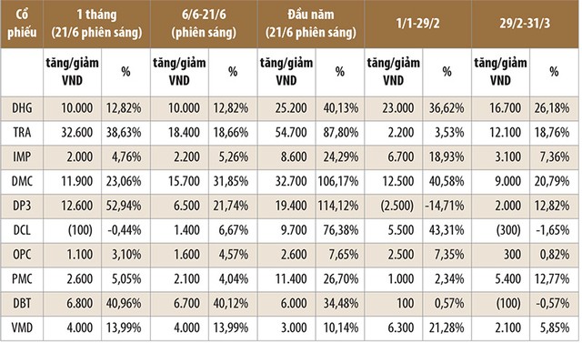 Dòng tiền đang chảy vào cổ phiếu ngành dược ảnh 1