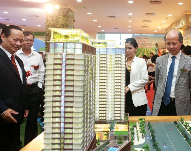 Gian trưng bày 12 dự án bất động sản, điểm nhấn đầy màu sắc của Vietbuild ảnh 2