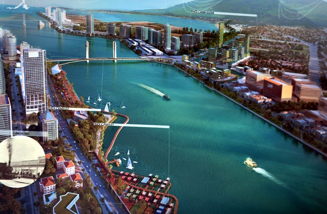 Các “Ý tưởng quy hoạch và thiết kế cảnh quan hai bên bờ sông Hàn”  ảnh 4