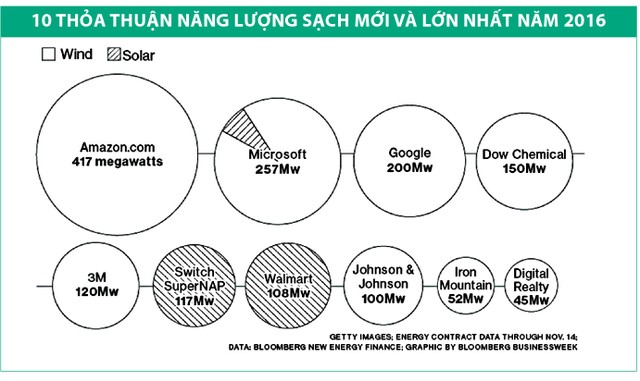 Các “ông lớn” đua đầu tư năng lượng sạch ảnh 1