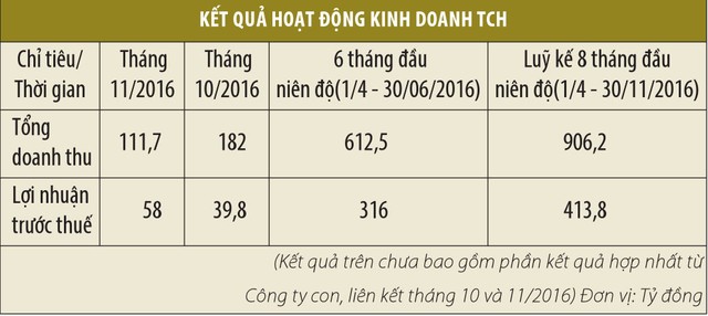 TCH dự kiến vượt kế hoạch năm ảnh 1