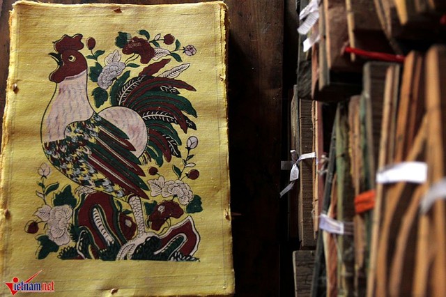 Giải mã cực thú vị 6 loại gà trong tranh Đông Hồ ảnh 6