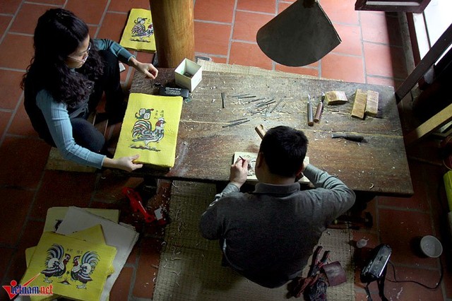 Giải mã cực thú vị 6 loại gà trong tranh Đông Hồ ảnh 8