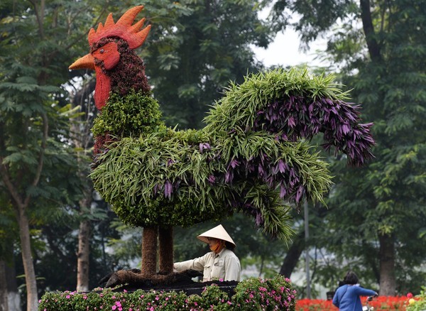 Hình ảnh người dân Châu Á náo nức chuẩn bị đón Tết Đinh Dậu ảnh 11