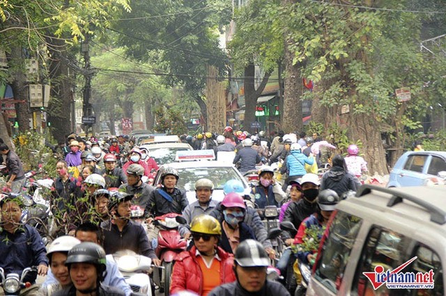 Người Hà Nội chen chân đi phiên chợ cuối cùng của năm ảnh 8