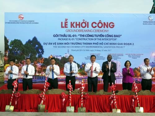 TP.HCM khởi công dự án vệ sinh môi trường có vốn đầu tư hơn 11.000 tỷ đồng ảnh 1