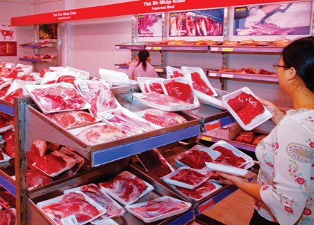 20.000 đồng/kg, "choáng" với thịt nhập khẩu giá rẻ từ Brazil ảnh 1