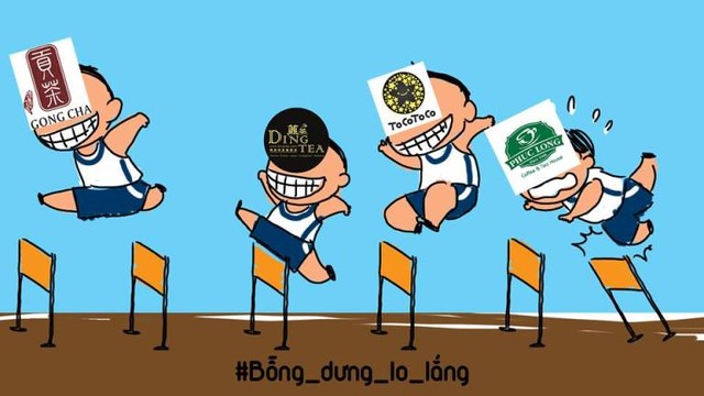 Bộ tranh vẽ thương hiệu Việt “thất thủ” trên sân nhà gây bão cộng đồng mạng ảnh 6