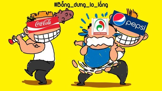 Bộ tranh vẽ thương hiệu Việt “thất thủ” trên sân nhà gây bão cộng đồng mạng ảnh 9