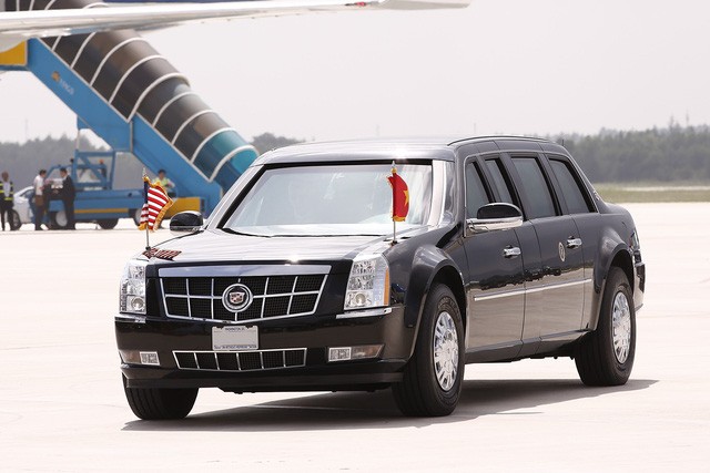 Những hình ảnh đầu tiên của Tổng thống Mỹ Donald Trump tại Việt Nam ảnh 12