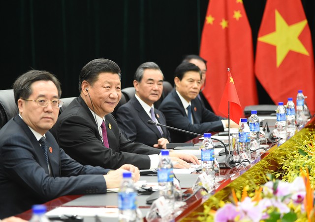 Thủ tướng Nguyễn Xuân Phúc hội kiến Tổng Bí thư, Chủ tịch nước Trung Quốc Tập Cận Bình ảnh 2