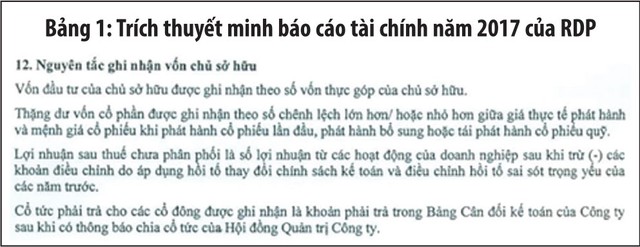 Hạch toán trước cổ tức phải trả: Sabeco đúng hay sai? ảnh 1