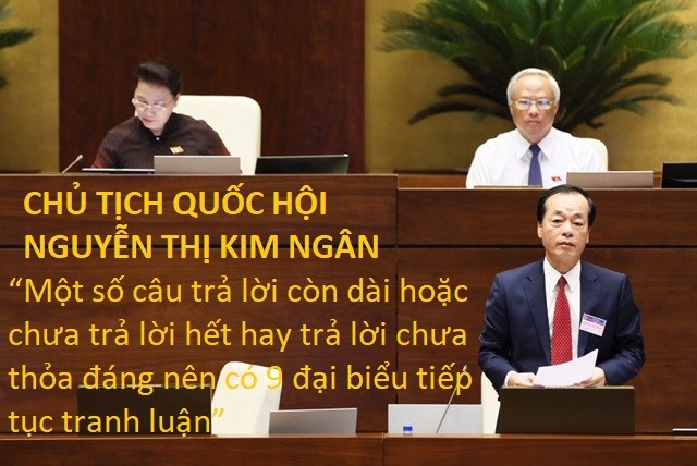 Chủ tịch Quốc hội “chấm điểm” 4 Bộ trưởng trả lời chất vấn ảnh 2
