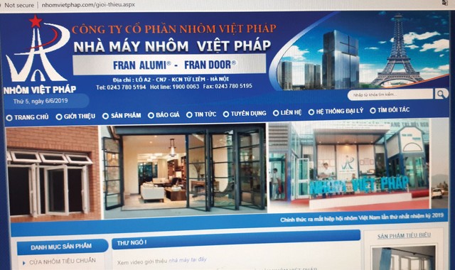 Bát nháo thương hiệu nhôm Việt Pháp ảnh 1