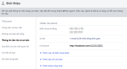 Những thông tin nào dễ bị lộ qua Facebook ảnh 1