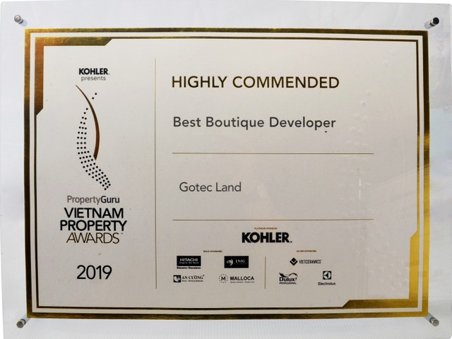 Vietnam Property Awards 2019 vinh danh chủ đầu tư Gotec Land ảnh 2