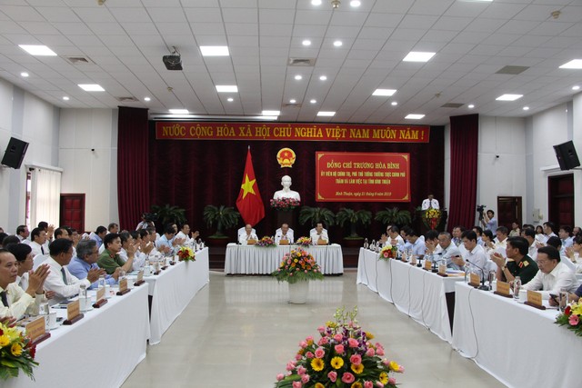 Phó Thủ tướng thường trực Trương Hoà Bình: Bình Thuận có nhiều bước tiến quan trọng trong phát triển kinh tế ảnh 1