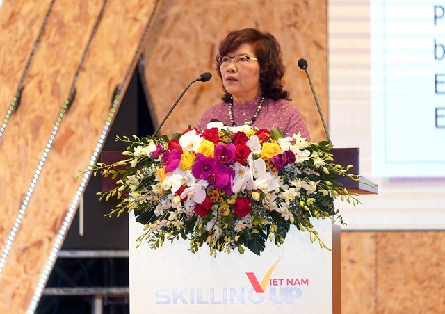 Thủ tướng cùng các tập đoàn lớn tại diễn đàn Nâng tầm kỹ năng lao động Việt Nam ảnh 1