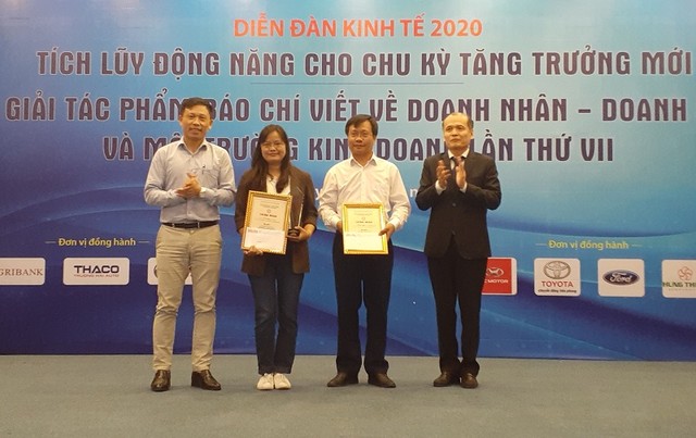 Báo Đầu tư đạt giải A Giải báo chí viết về doanh nghiệp – doanh nhân ảnh 1