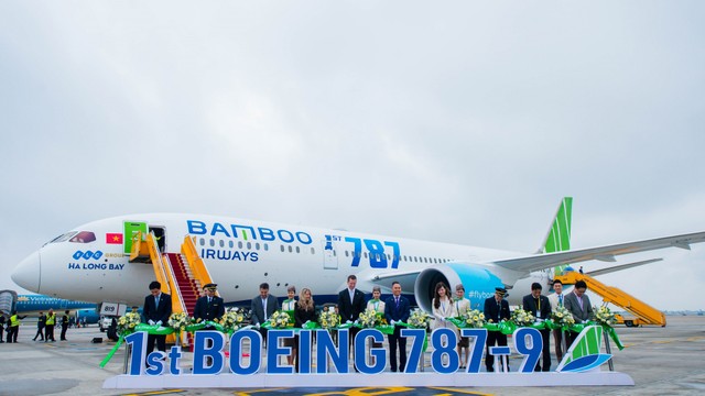 Bamboo Airways đón Boeing 787-9 Dreamliner, trở thành hãng hàng không tư nhân Việt Nam đầu tiên khai thác máy bay thân rộng ảnh 2