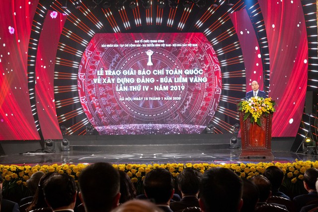 Báo Đầu tư đạt Giải tập thể có thành tích xuất sắc và Giải C Giải Búa liềm vàng năm 2019 ảnh 2