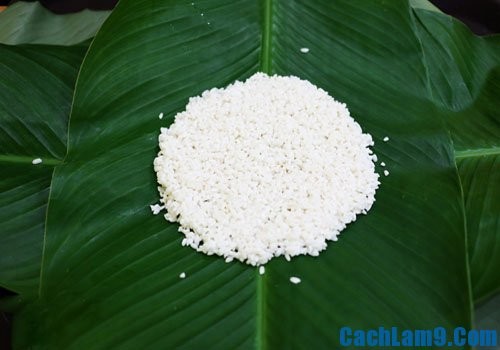 Cách gói bánh chưng bằng hình ảnh cực đơn giản ảnh 6