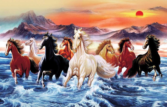 Bài trí tranh ảnh kích hoạt tài lộc ảnh 2