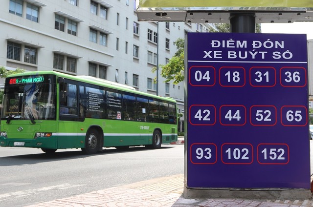 TP.HCM: Hôm nay, 72 tuyến xe buýt lăn bánh trở lại ảnh 1