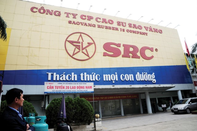 Cao su Sao Vàng vượt qua "thách thức" rất nhẹ nhàng để giữ đất vàng. Ảnh: Dũng Minh Cao su Sao Vàng vượt qua "thách thức" rất nhẹ nhàng để giữ đất vàng. Ảnh: Dũng Minh
