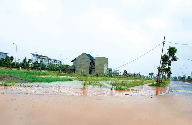 Các dự án khu đô thị, khu dân cư cần đảm bảo các tiêu chuẩn kỹ thuật xây dựng về hạ tầng, hệ thống thoát nước… để tránh tình trạng ngập lụt