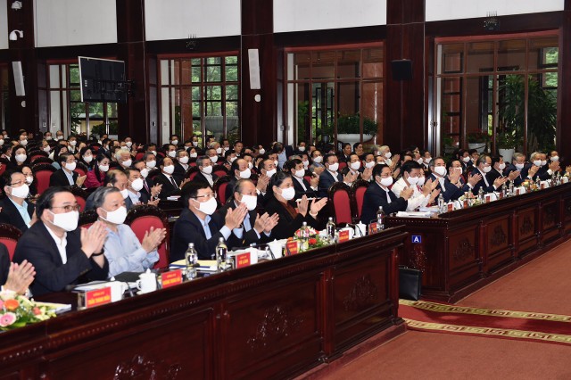 Quang cảnh Hội nghị (Ảnh: VGP/Nhật Bắc)