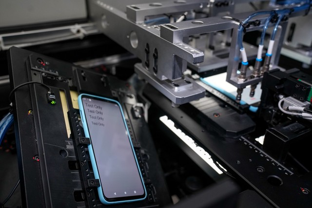 Test các tính năng trước khi xuất xưởng.