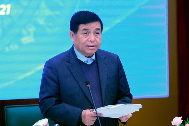 Bộ trưởng Bộ Kế hoạch và Đầu tư Nguyễn Chí Dũng. Ảnh: Chí Cường