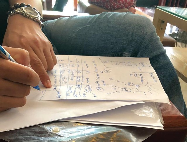 Cường Mạnh, một chuyên viên phát triển hệ thống của Emas Fintech giới thiệu với phóng viên Báo Đầu tư. Cường Mạnh, một chuyên viên phát triển hệ thống của Emas Fintech giới thiệu với phóng viên Báo Đầu tư.