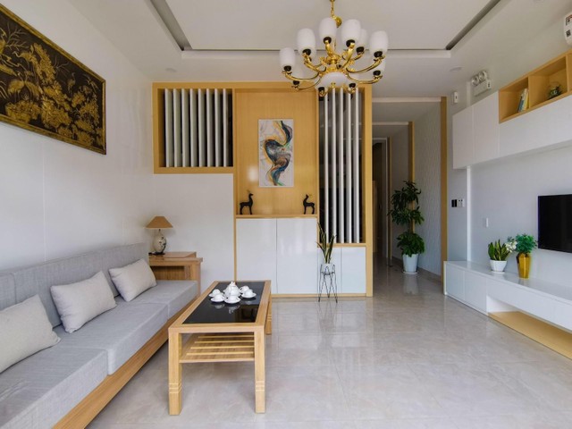 Một góc nhà mẫu được thiết kế theo phong cách Châu Âu tại KĐT thông minh Thành Đô