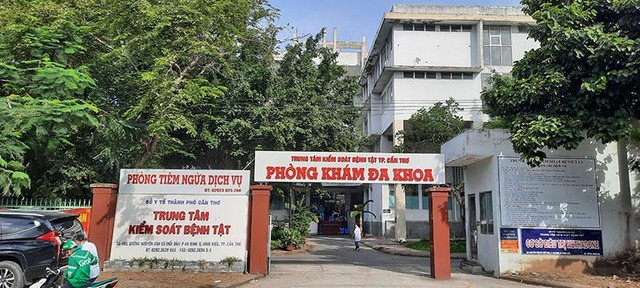 Trung tâm kiểm soát bệnh tật TP. Cần Thơ là một trong những điểm tiêm vaccine COVID-19 của thành phố