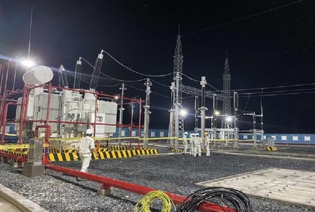 Trạm biến áp tại Dự án Đông Hải - Trà Vinh 1 Trạm biến áp tại Dự án Đông Hải - Trà Vinh 1