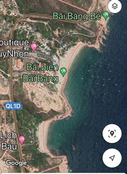 Vị trí khu du lịch nghỉ dưỡng Bãi Bàng